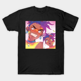 Anime Girl Cartoon Style - Manga Girl T-Shirt